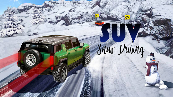 SUV Snow Driving 3D