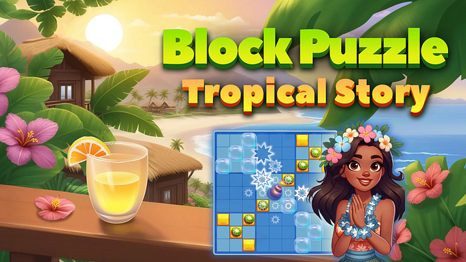 Block Puzzle Tropical Story
