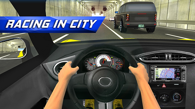 Racing In City