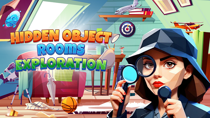 Hidden Objects Rooms Exploration