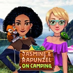 Jasmine e Rapunzel vanno in Campeggio