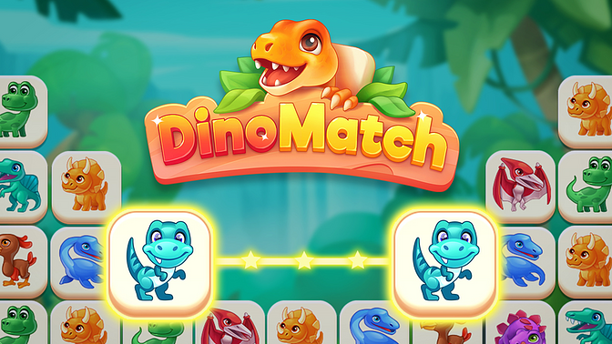 DinoMatch: Mahjong Pairs