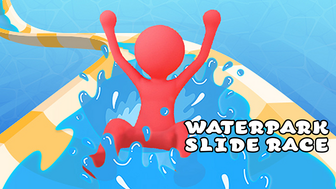 Waterpark Slide Race