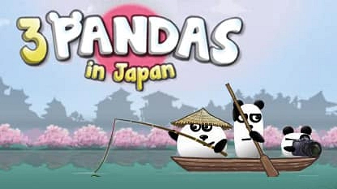 3 Pandas in Giappone